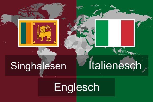  Italienesch Englesch