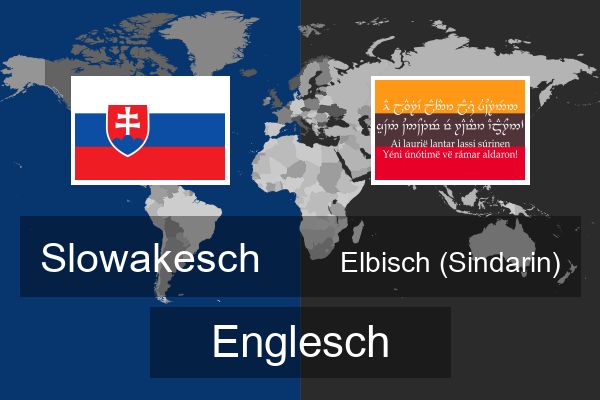  Elbisch (Sindarin) Englesch