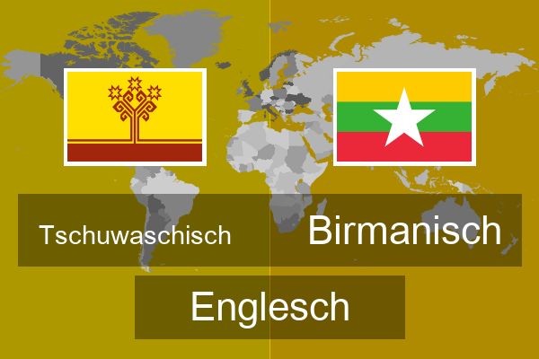  Birmanisch Englesch