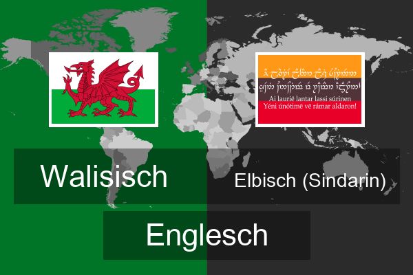  Elbisch (Sindarin) Englesch