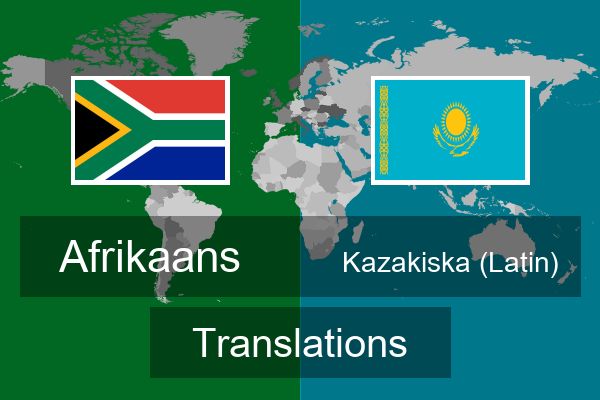  Kazakiska (Latin) Translations