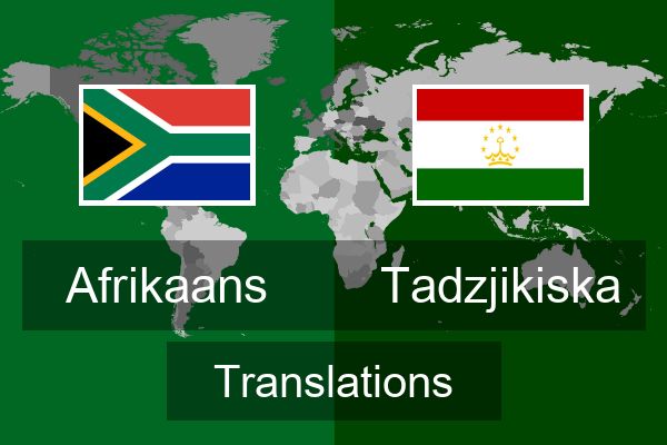  Tadzjikiska Translations