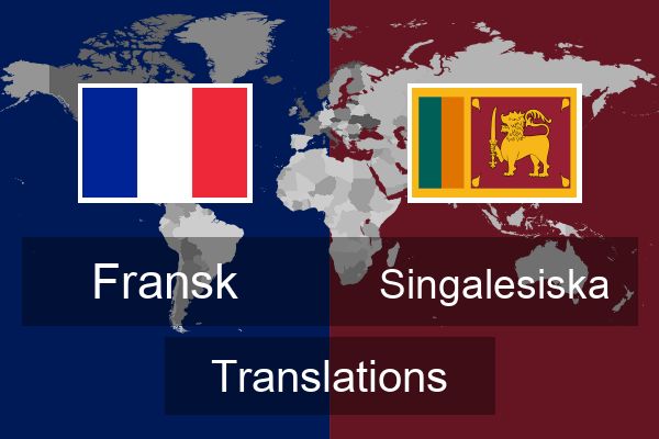  Singalesiska Translations