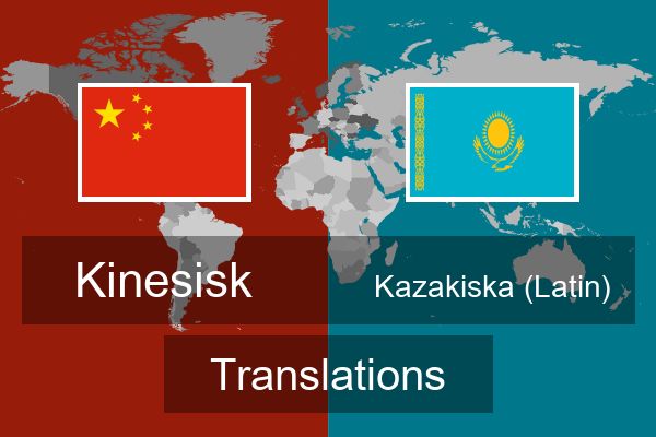  Kazakiska (Latin) Translations