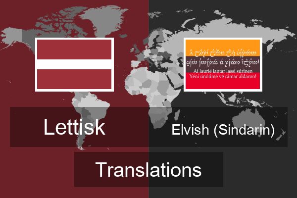  Elvish (Sindarin) Translations