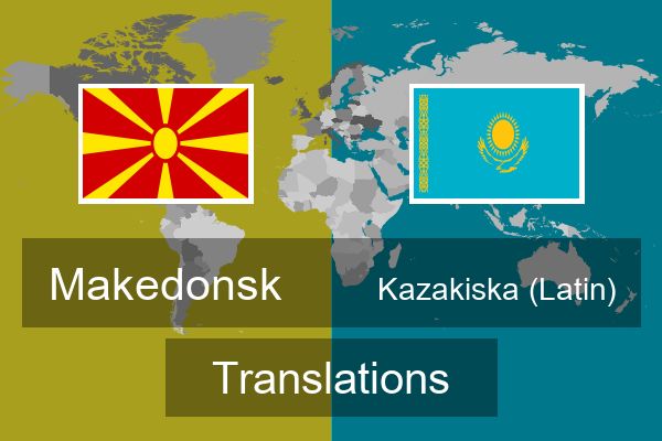  Kazakiska (Latin) Translations