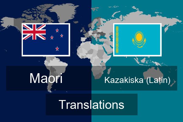  Kazakiska (Latin) Translations