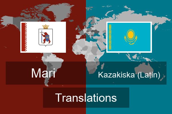  Kazakiska (Latin) Translations