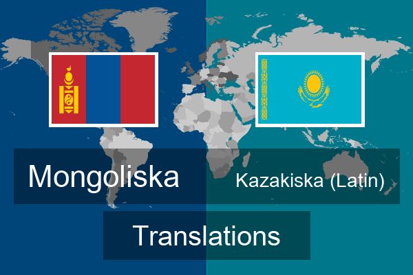  Kazakiska (Latin) Translations