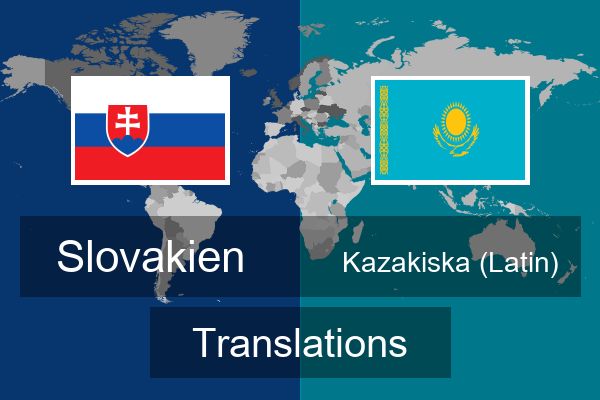  Kazakiska (Latin) Translations