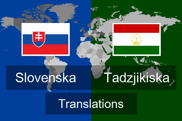  Tadzjikiska Translations