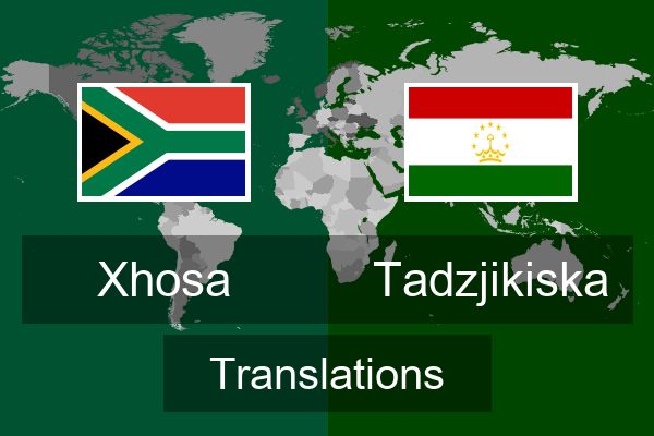  Tadzjikiska Translations