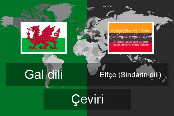  Elfçe (Sindarin dili) Çeviri