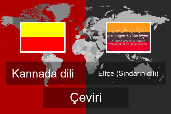  Elfçe (Sindarin dili) Çeviri