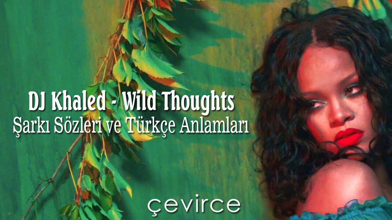 DJ Khaled – Wild Thoughts Şarkı Sözleri ve Türkçe Anlamları