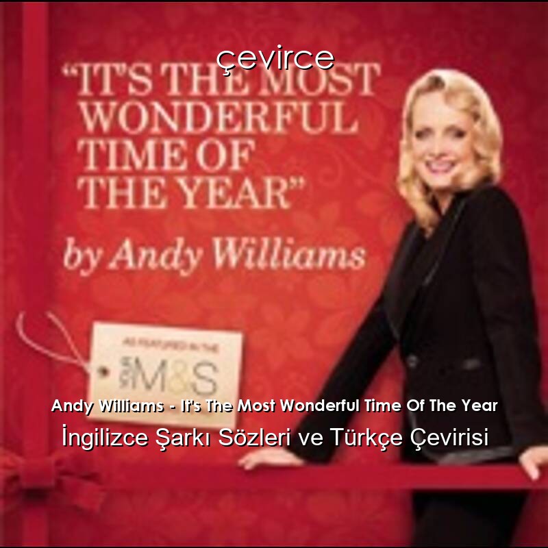 Andy Williams – It’s The Most Wonderful Time Of The Year İngilizce Şarkı Sözleri ve Türkçe Çevirisi