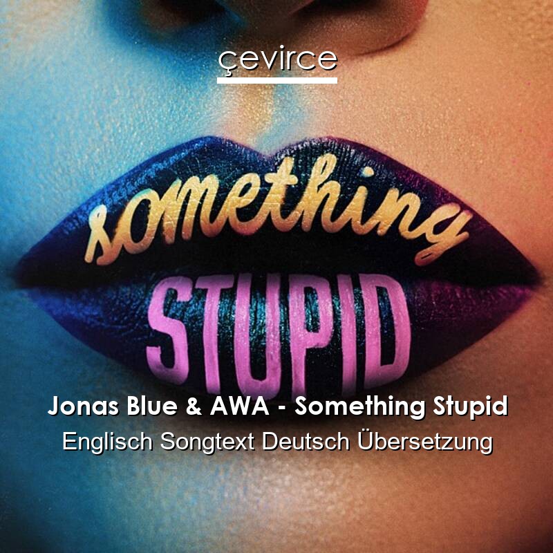 Jonas Blue & AWA – Something Stupid Englisch Songtext Deutsch Übersetzung