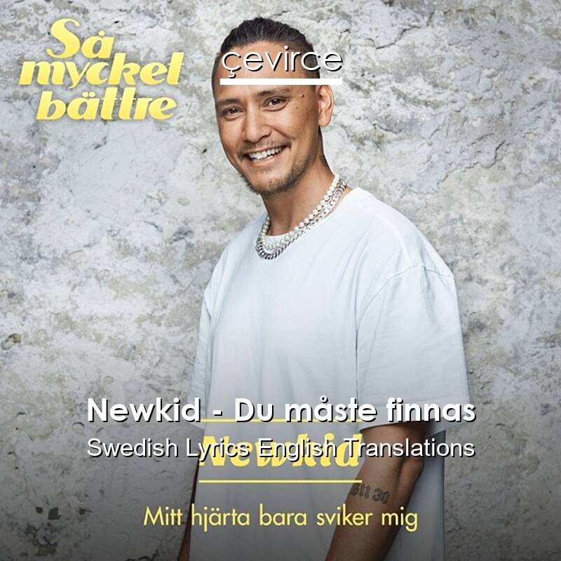 Newkid – Du måste finnas Swedish Lyrics English Translations