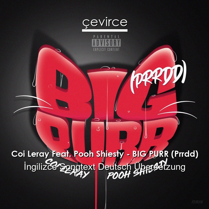 Coi Leray Feat. Pooh Shiesty – BIG PURR (Prrdd)  Songtext Deutsch Übersetzung