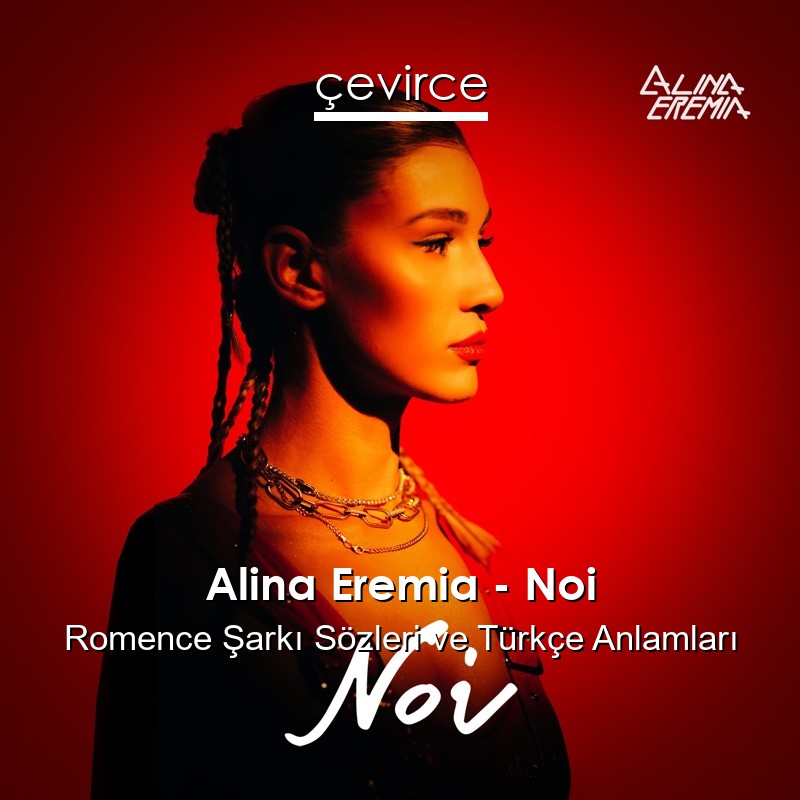 Alina Eremia – Noi Romence Sözleri Türkçe Anlamları