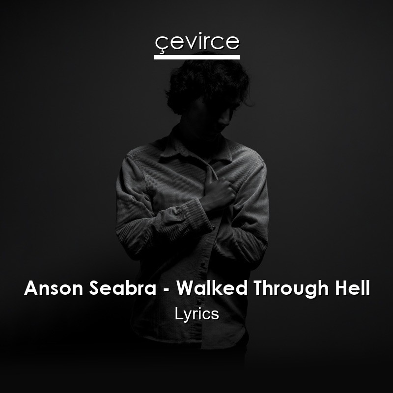 Anson Seabra – Walked Through Hell Lyrics