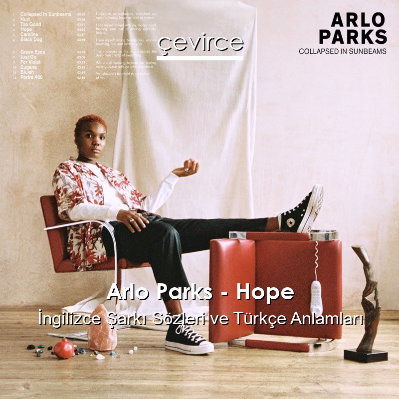 Arlo Parks – Hope İngilizce Sözleri Türkçe Anlamları