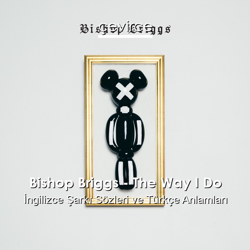 Bishop Briggs – The Way I Do İngilizce Sözleri Türkçe Anlamları