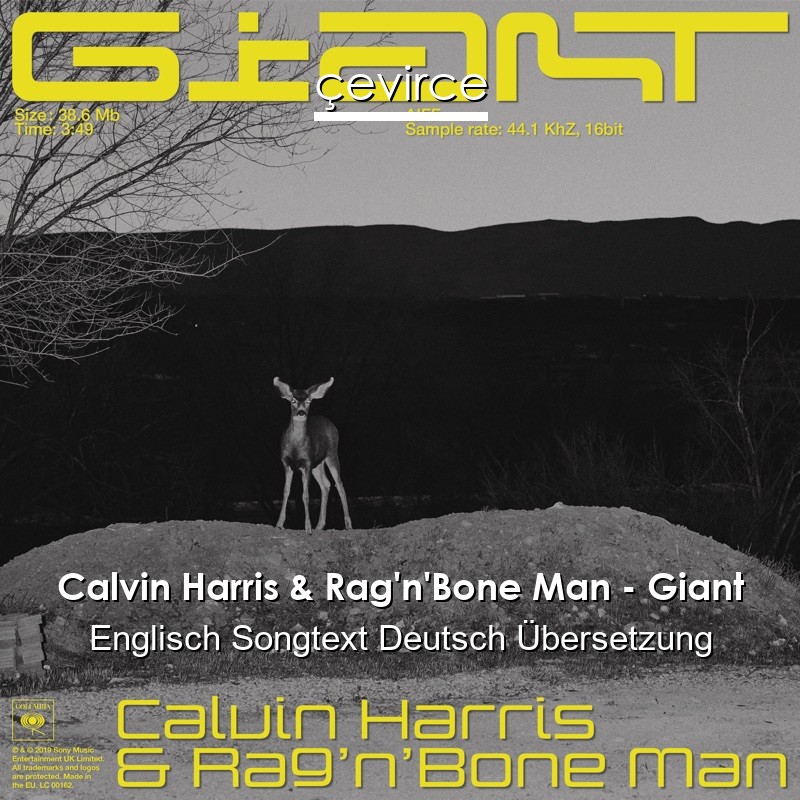 Calvin Harris & Rag’n’Bone Man – Giant Englisch Songtext Deutsch Übersetzung