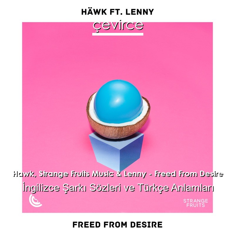 Hawk, Strange Fruits Music & Lenny – Freed From Desire İngilizce Sözleri Türkçe Anlamları