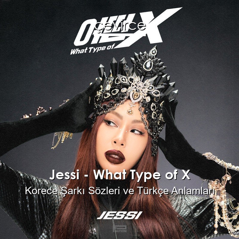 Jessi – What Type of X Korece Sözleri Türkçe Anlamları