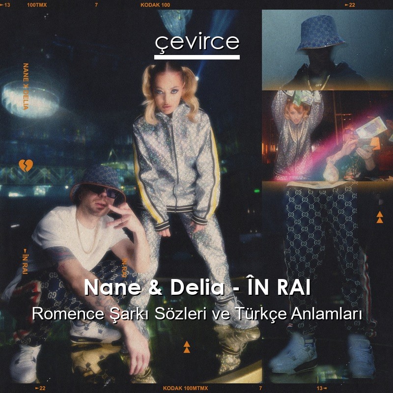 Nane & Delia – ÎN RAI Romence Sözleri Türkçe Anlamları