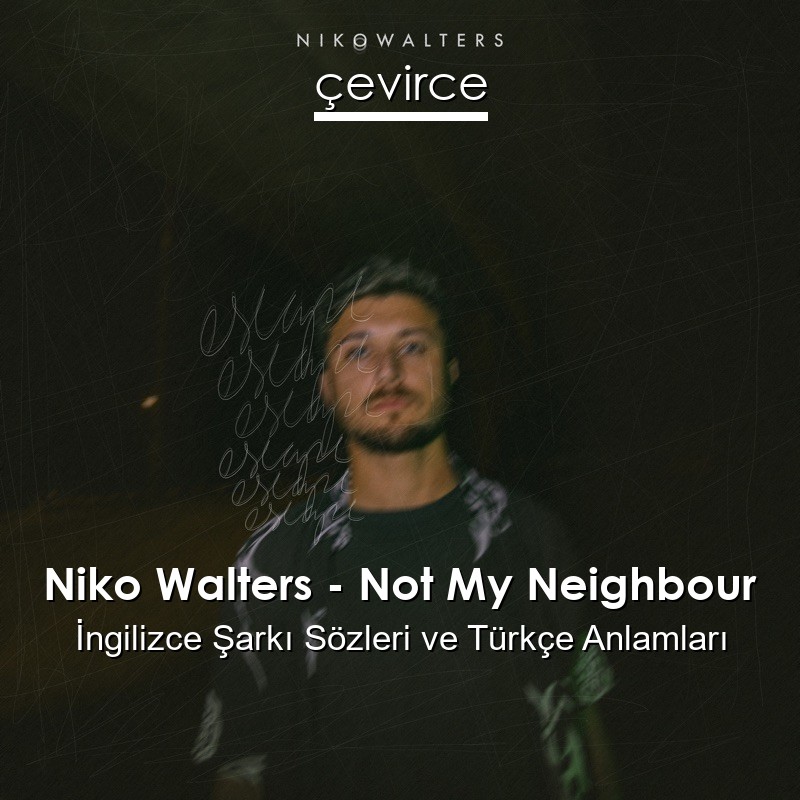 Niko Walters – Not My Neighbour İngilizce Sözleri Türkçe Anlamları