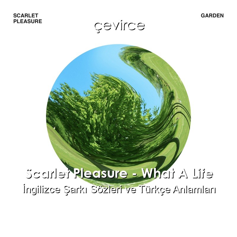 Scarlet Pleasure – What A Life İngilizce Sözleri Türkçe Anlamları