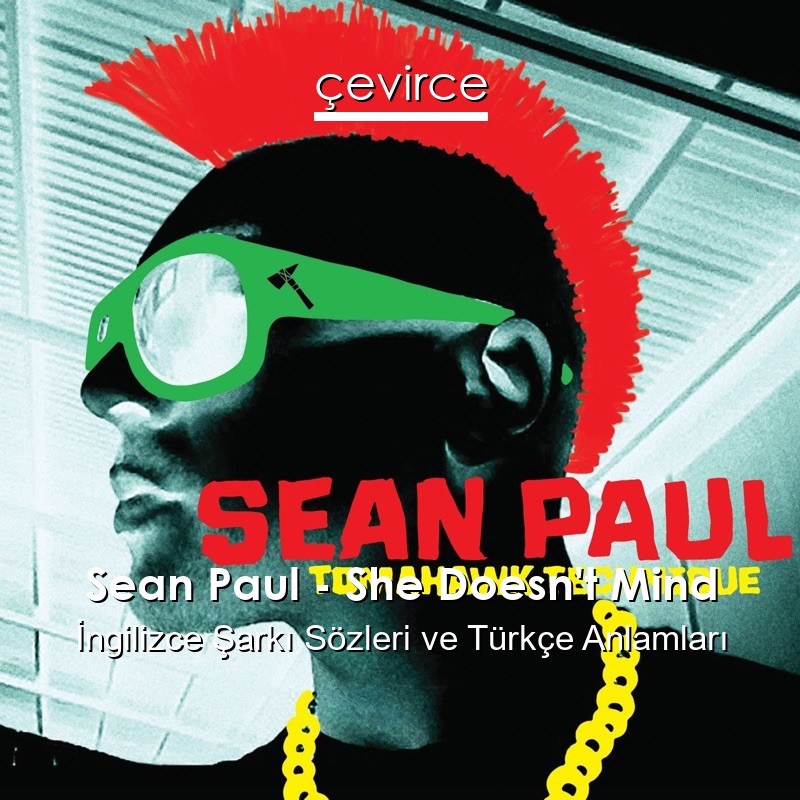 Sean Paul – She Doesn’t Mind İngilizce Sözleri Türkçe Anlamları