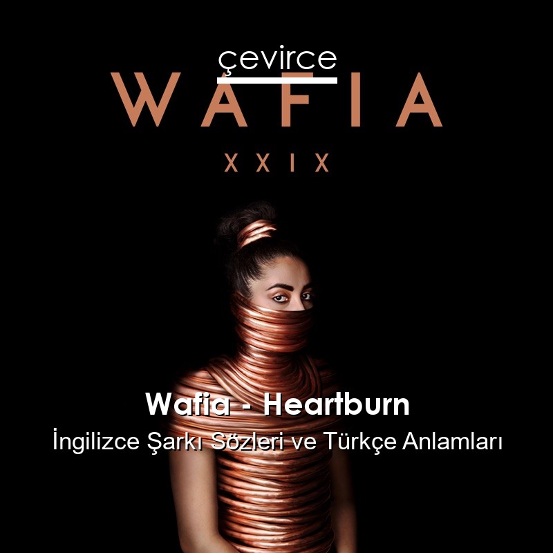 Wafia – Heartburn İngilizce Sözleri Türkçe Anlamları