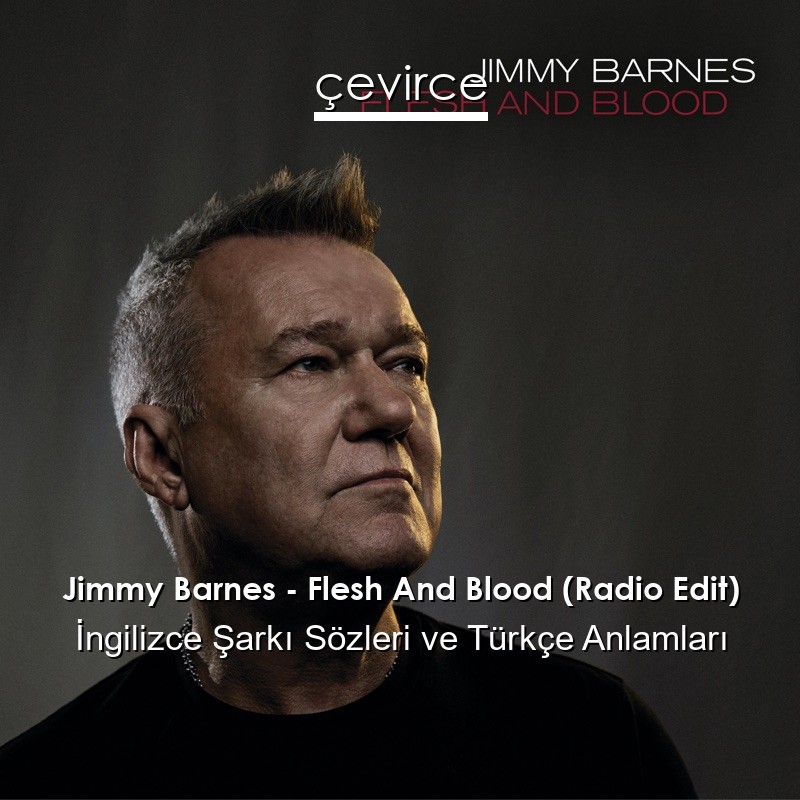 Jimmy Barnes – Flesh And Blood (Radio Edit) İngilizce Şarkı Sözleri Türkçe Anlamları