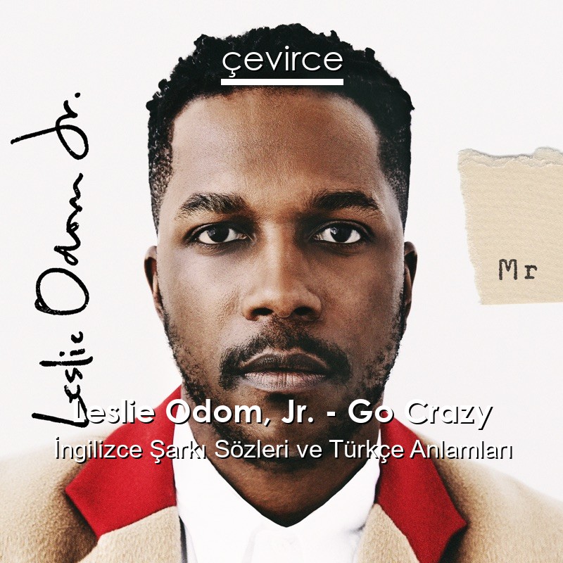 Leslie Odom, Jr. – Go Crazy İngilizce Şarkı Sözleri Türkçe Anlamları