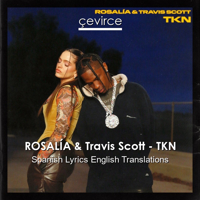 ROSALÍA & Travis Scott – TKN Spanish Lyrics English Translations