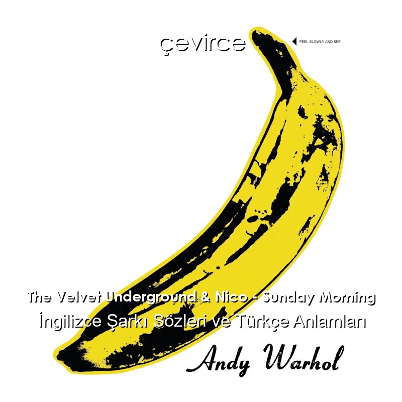 The Velvet Underground & Nico – Sunday Morning İngilizce Şarkı Sözleri Türkçe Anlamları