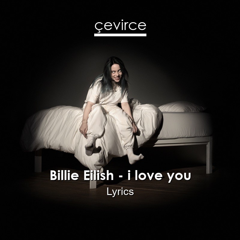 Billie Eilish – i love you Lyrics