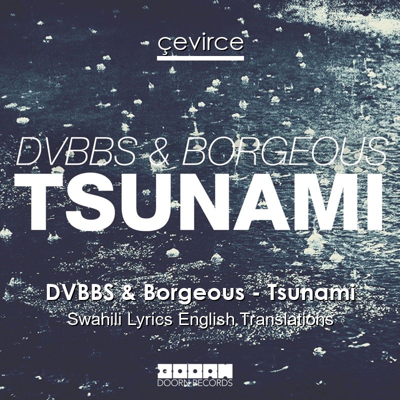 DVBBS & Borgeous – Tsunami Swahili Lyrics English Translations