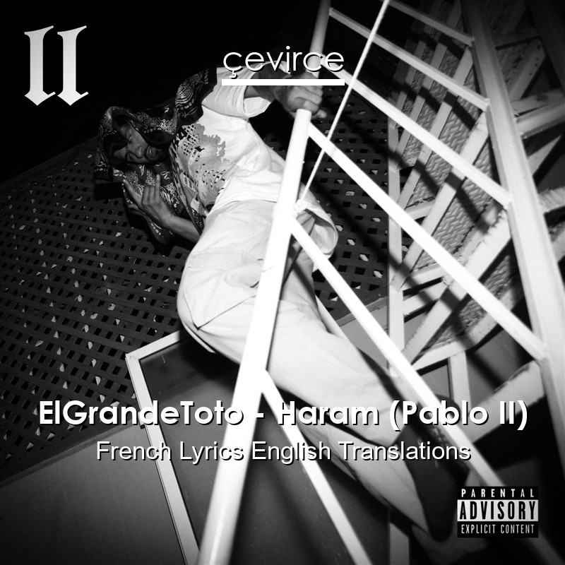 ElGrandeToto – Haram (Pablo II) French Lyrics English Translations