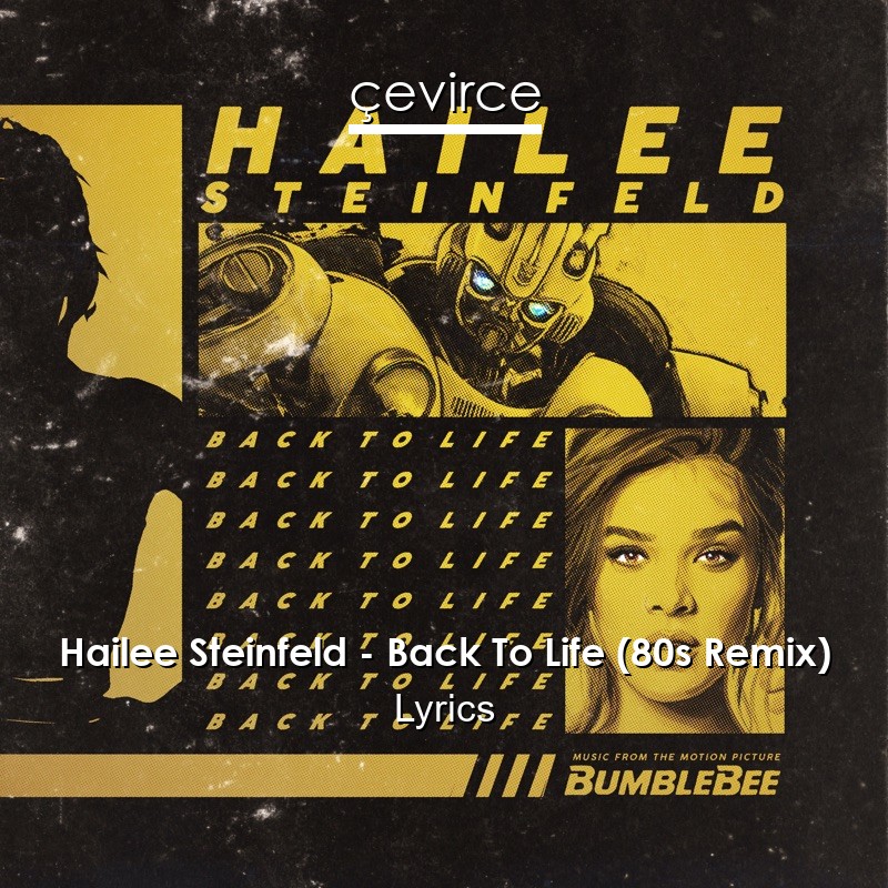 Hailee Steinfeld – Back To Life (80s Remix) Lyrics