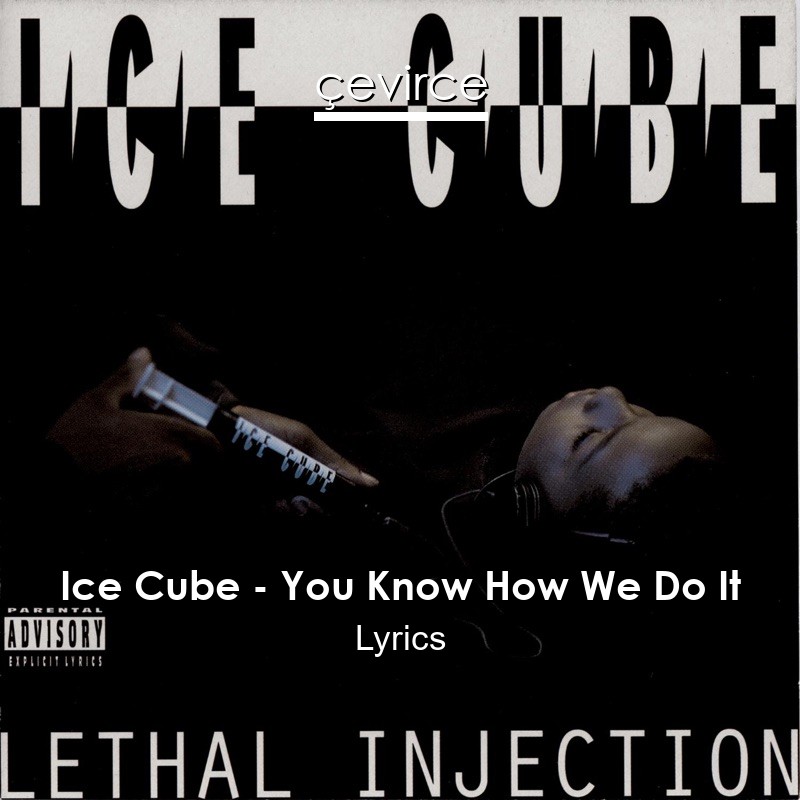 Ice Cube – You Know How We Do It Lyrics