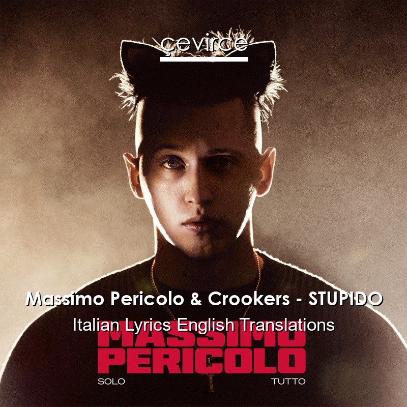 Massimo Pericolo & Crookers – STUPIDO Italian Lyrics English Translations