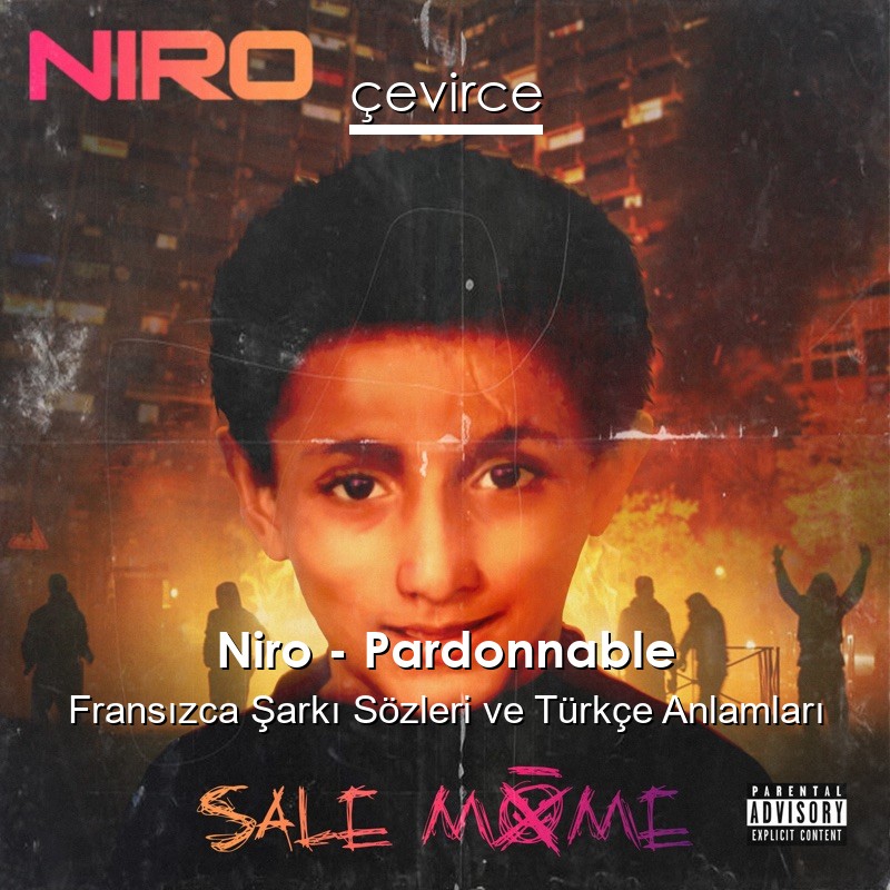 Niro – Pardonnable Fransızca Şarkı Sözleri Türkçe Anlamları