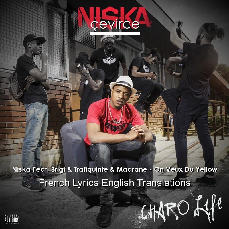 Niska Feat. Brigi & Trafiquinte & Madrane – On Veux Du Yellow French Lyrics English Translations