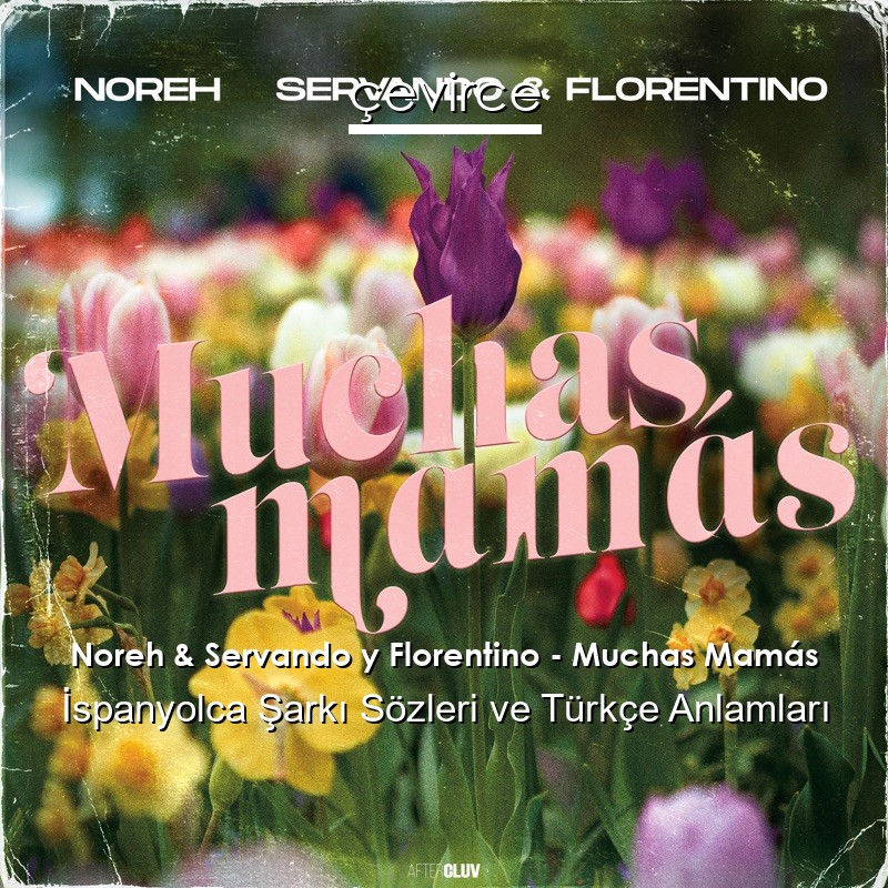 Noreh & Servando y Florentino – Muchas Mamás İspanyolca Şarkı Sözleri Türkçe Anlamları