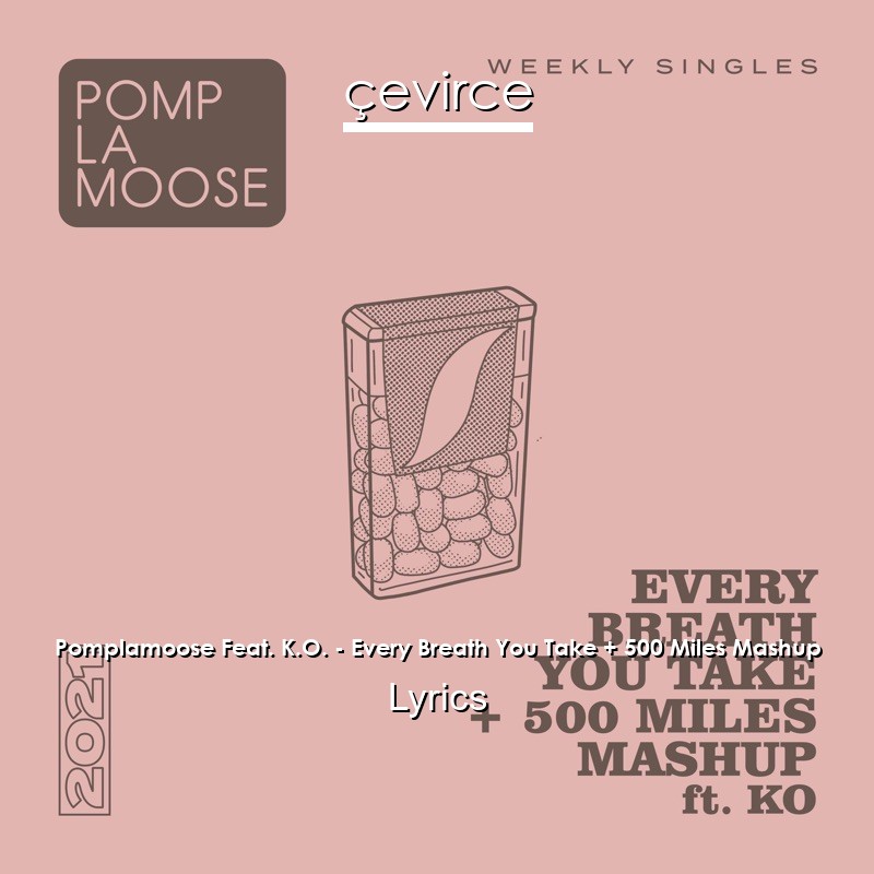 Pomplamoose Feat. K.O. – Every Breath You Take + 500 Miles Mashup Lyrics