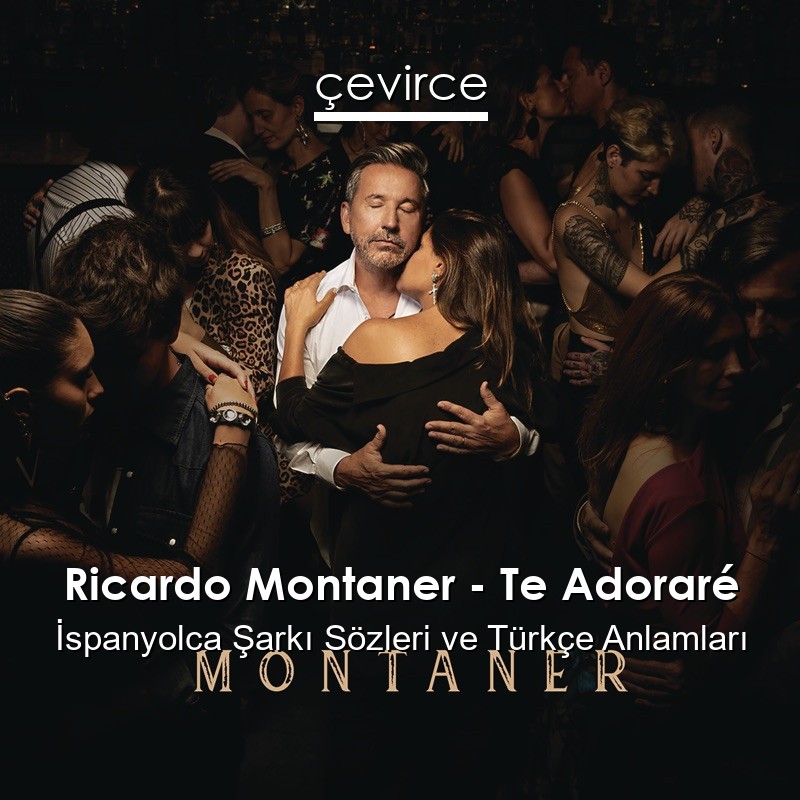 Ricardo Montaner – Te Adoraré İspanyolca Şarkı Sözleri Türkçe Anlamları